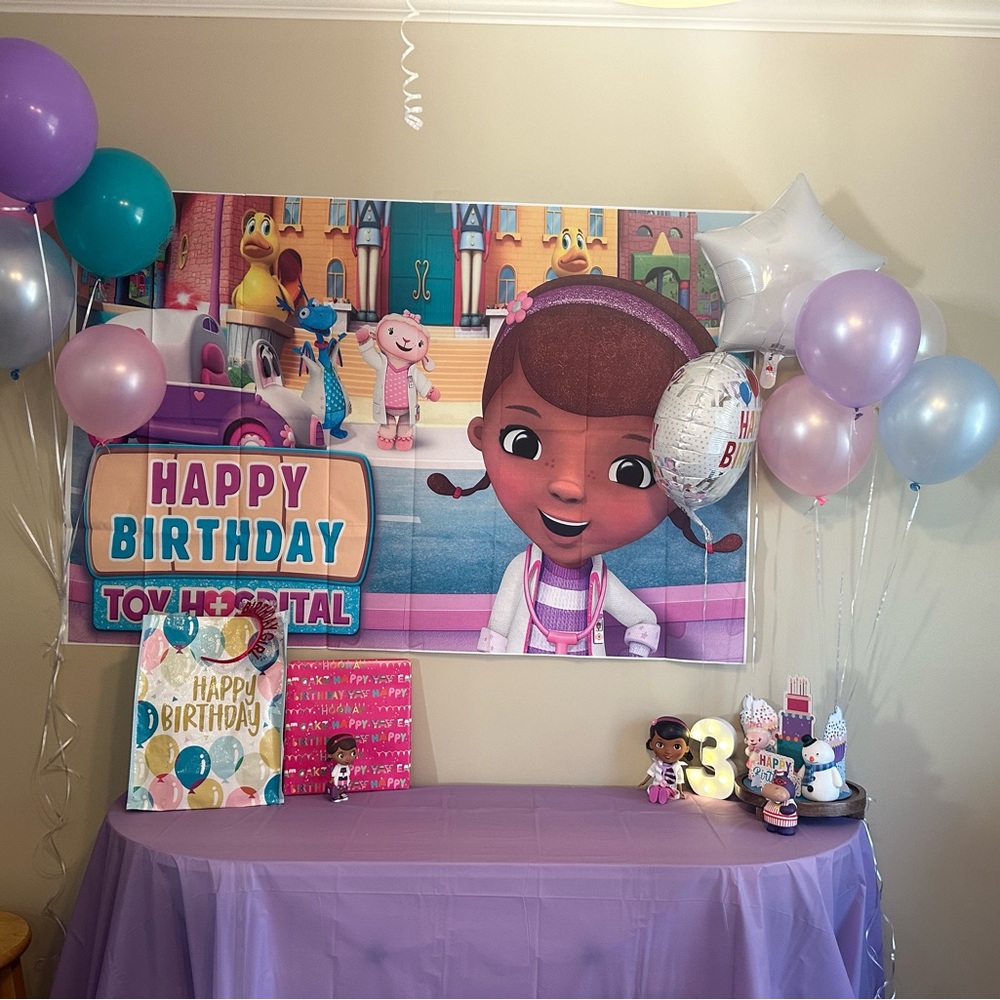Doc Mcstuffins party supplies